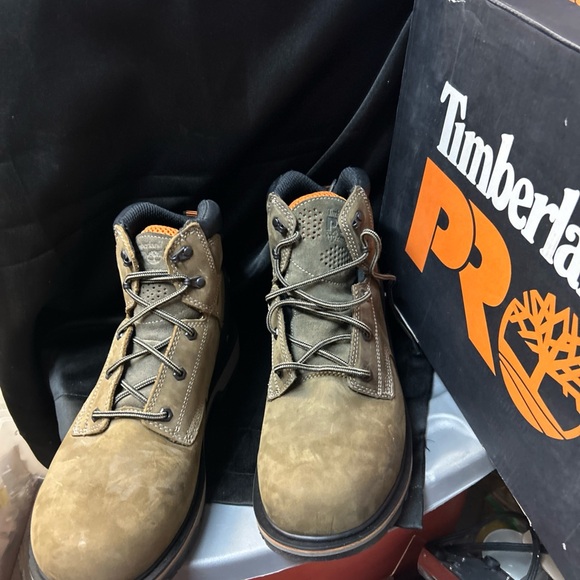 Timberland PRO Men's Tan Leather Boots